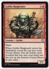 Goblin Ringleader Normal U Duel Decks: Merfolk vs. Goblins 48 NM
