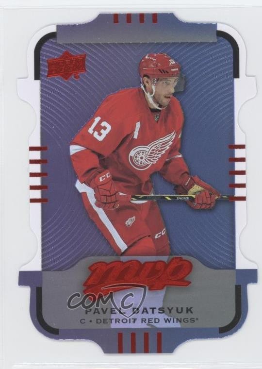 2015-16 Upper Deck MVP Purple - Level 2 Colors & Contours Pavel Datsyuk HOF 0b3