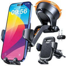 2026  100 LBS Suction  Flexible Low-Profile Arm  Car Phone Holder Mount