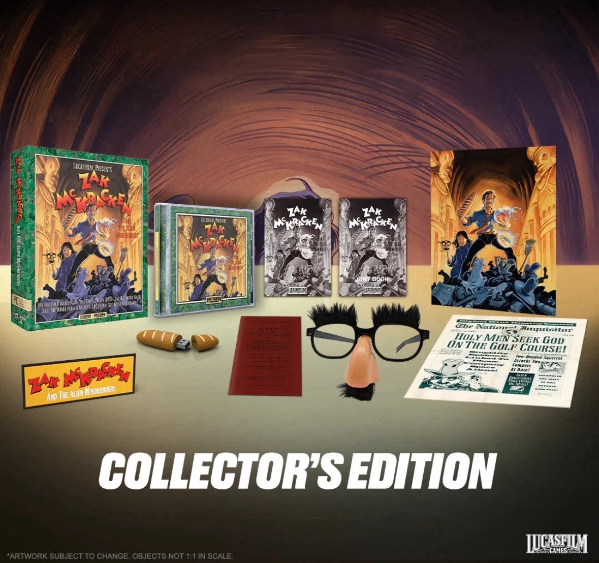 Zak McKracken and the Alien Mindbenders (PC) Collector's LRG IN