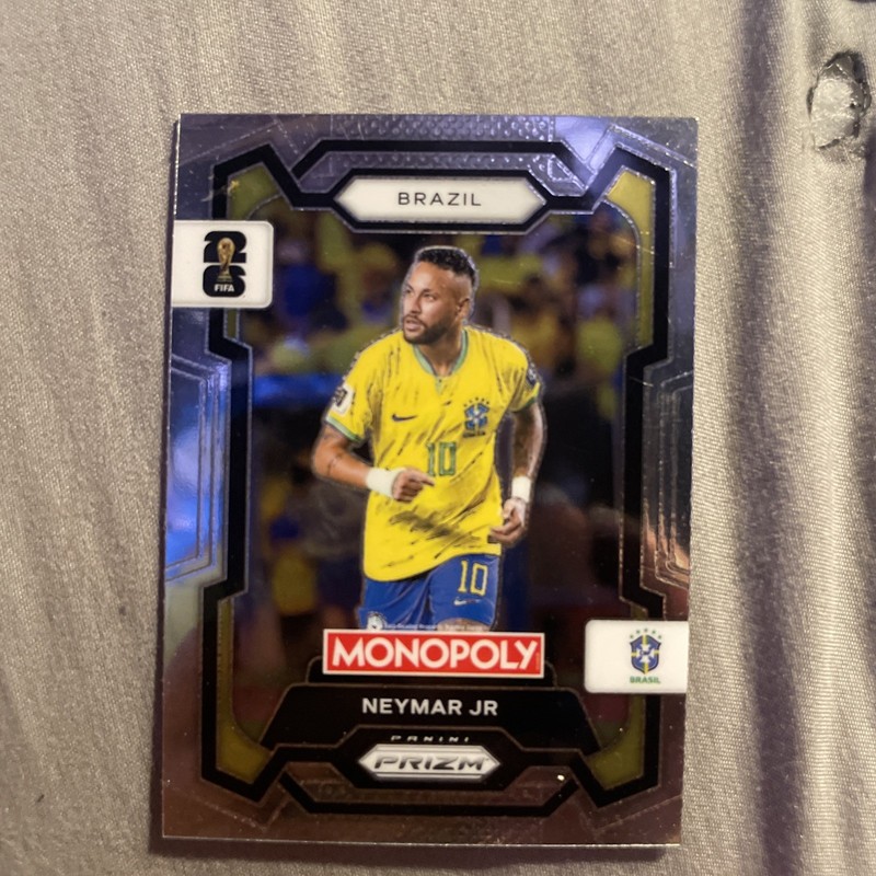 2026 Panini Prizm Monopoly Fifa World Cup - Neymar Jr #15 Brazil