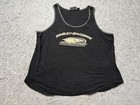 Harley-Davidson Tank Top Womens 2X Black Screamin' Eagle Performance Plus Size