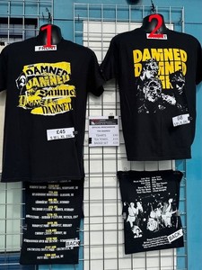The Damned Tour Shirt | eBay