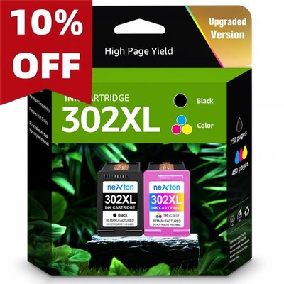 2er DRUCKERPATRONEN für HP 302 XXL OfficeJet 3634 3636 3630 3831 3833 3835 3838