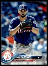 2018 Topps Alex Claudio Texas Rangers #404