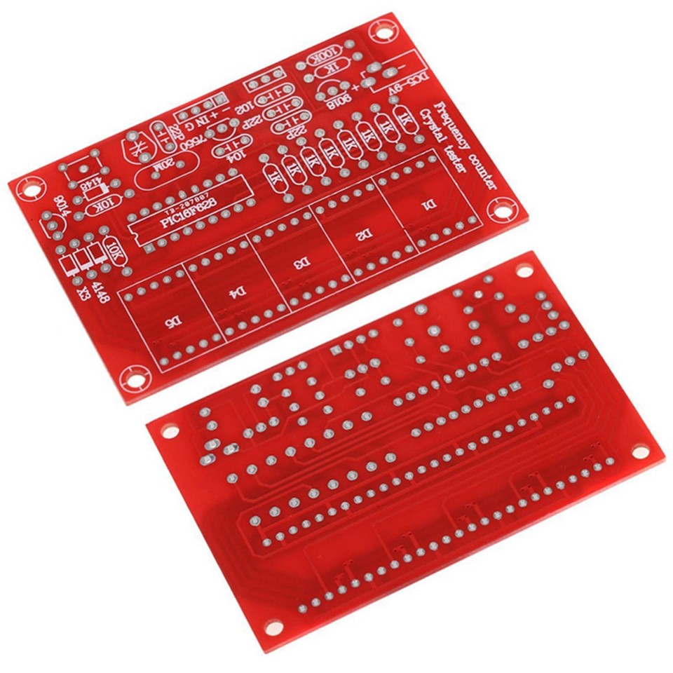 Auto Range Conversion 1Hz-50MHz Crystal Oscillator Frequency Counter ...