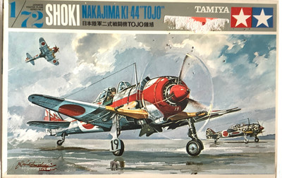   Tamiya FA102 1/72 SHOKI Nakajima KI 44 ''Tojo'' - versiegelt (GN66-19R11/2)