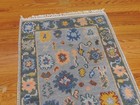 Turkish Oushak Rug,Geometric Multicolored Area Rug,Handmade Bohemian Rug 2.1x3.1 — photo 8