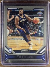 2019-20 Panini Basketball Playbook Zion Williamson #169 RC Pelicans Rookie Card