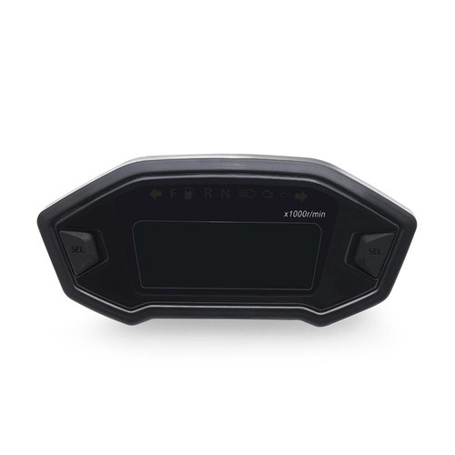 Universal Motorcycle LED LCD Speedometer Digital Backlight Mileage Counter - Picture 7 of 12