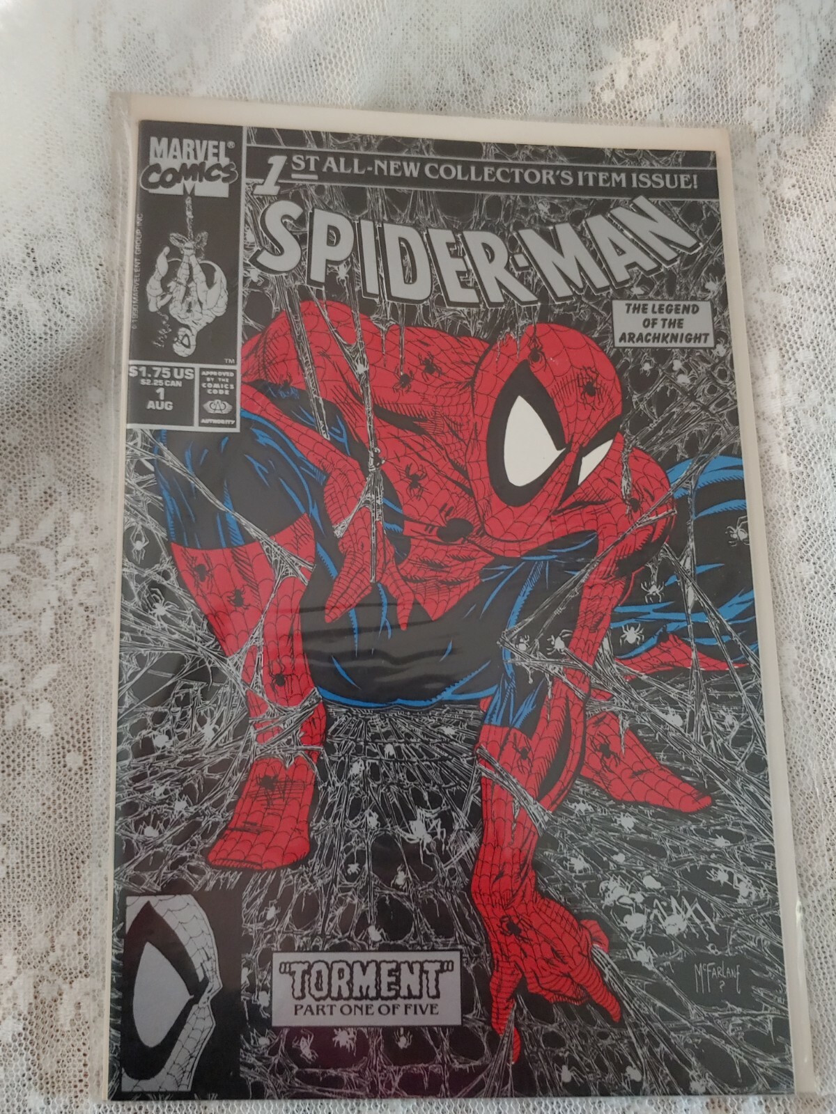 1st all new collector's item issue spider man the legend of the arachknight