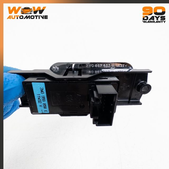 04-19 BENTLEY CONTINENTAL FLYING SPUR GT REAR RIGHT WINDOW SWITCH ASSEMBLY OEM