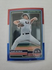 2023 Stars And Stripes Baseball Adam Hachman #51 USA Red, White Blue Prizm D12