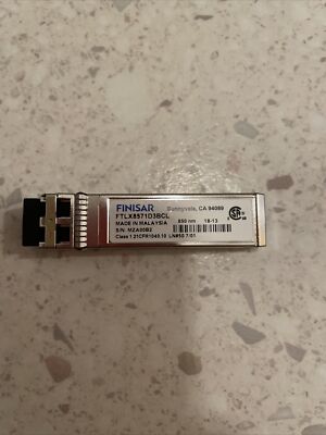 FINISAR TRANSCEIVER FTLX8571D3BCL 10GB ETHERNET KURZWELLIG SFP+ 850NM