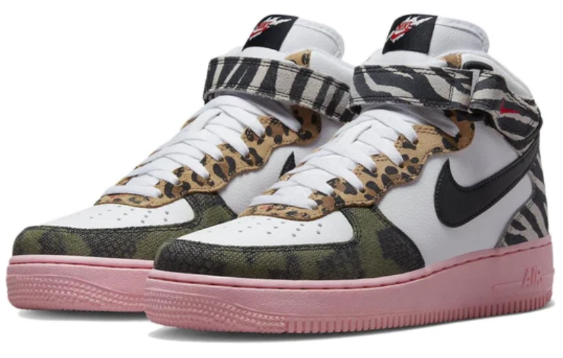 Nike Air Force 1 07 Women s Size 7 Mid Animal Instinct eBay