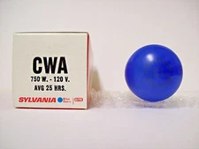 CWA Projector Projection Lamp Bulb 750W 120V Sylvania Brand *AVG. 25-HOUR LAMP*