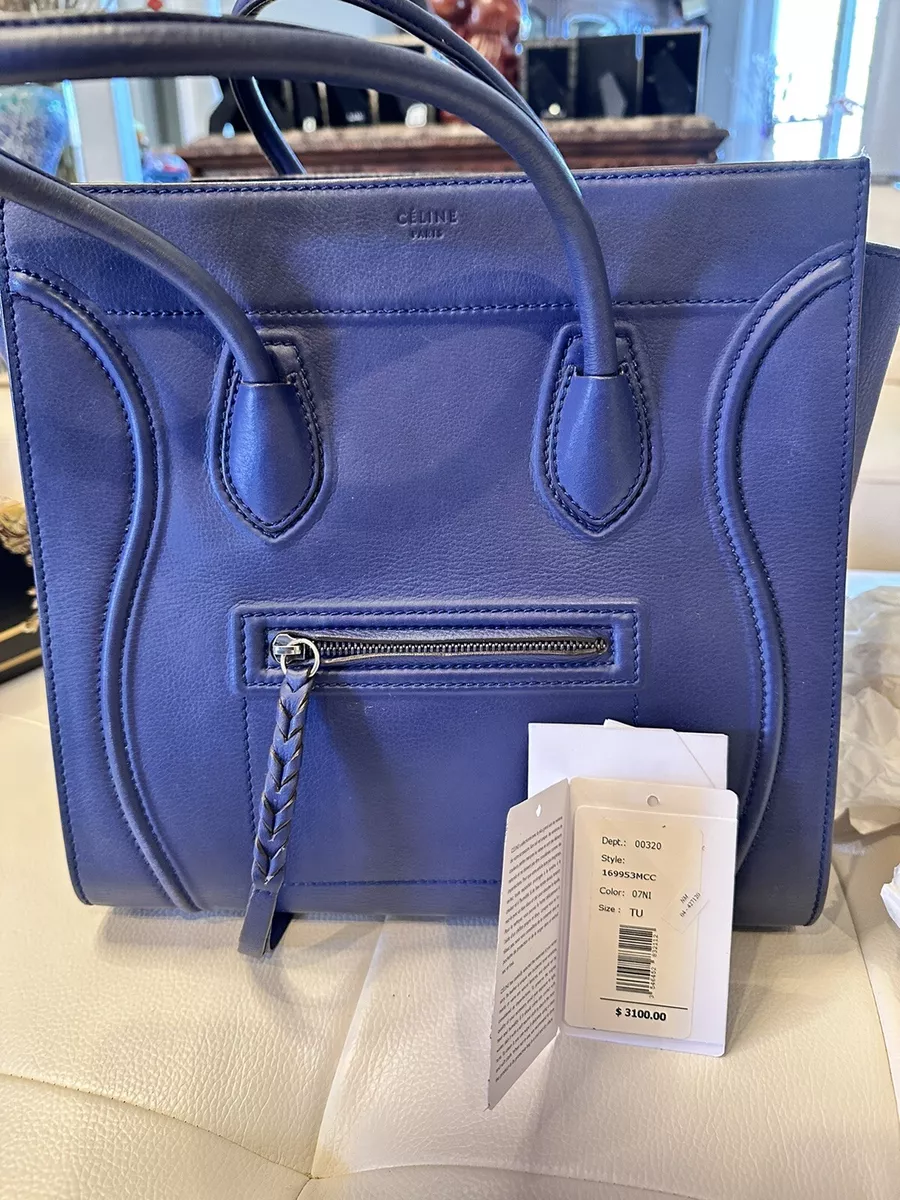 Céline Pre-Owned W-Flap handbag - Blue