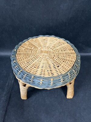 NABCO MUFFY VANDERBEAR MOMMY AND ME THE TEACUP WICKER Table Only 1990s
