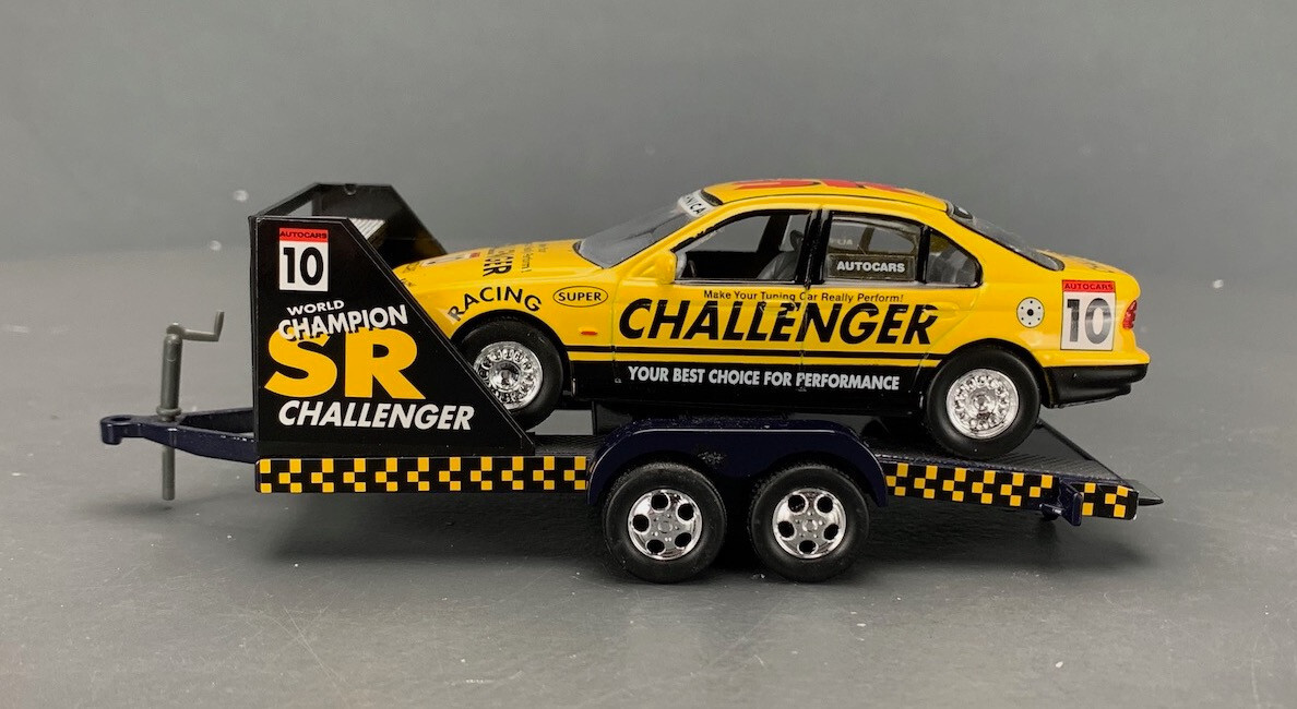 Action City Truck Trailer RealToy – Mercedes-Benz 1962 Noir 1:43, Un Poids Lourd De Collection