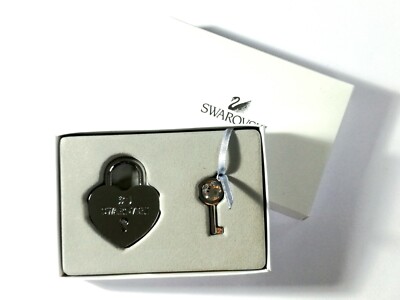 Accessories 5234567 Swarovski Crystal Original Heart Lock And Key