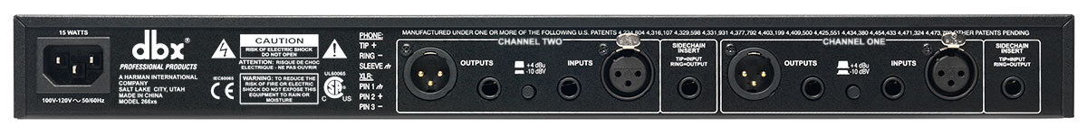 ギター dbx 266xs Compressor Gate dbx 266xs Compressor/Gate | Music & Arts