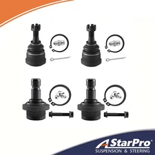 Front Upper & Lower Ball Joints for 2005-2012 Nissan Frontier Pathfinder Xterra