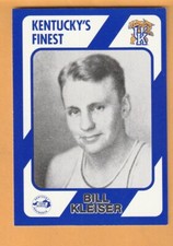 Bill Kleiser Kentucky Wildcats 1989 Card #220 Lexington Henry Clay High 14L