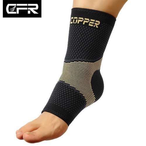 Women Men Copper Ankle Support Brace Compression Sleeve Arthritis Pain Relief US - Picture 11 of 12