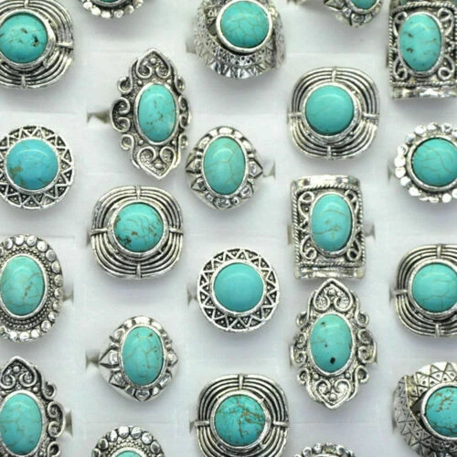 Blue Stone Fashion Rings