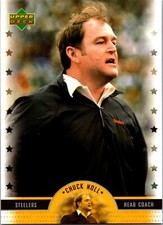 2005 Upper Deck NFL Legends Chuck Noll #33 HOF Pittsburgh Steelers Coach