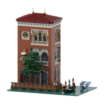 MOC-124268 Art Gallery in Venice Model 4242 Pieces Good Quality and Brand New