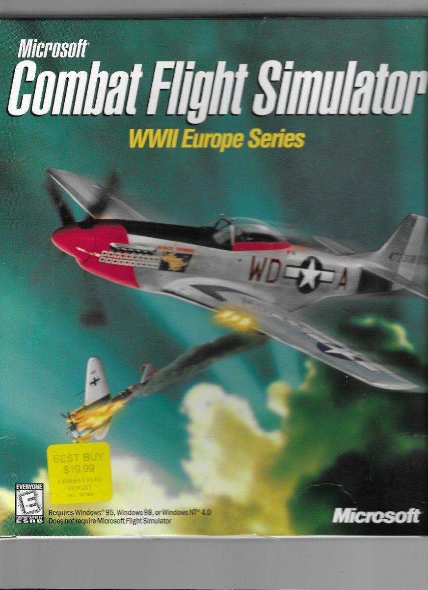 PCゲーム98/95 Microsoft コンバット フライト シュミレータ Computer Software