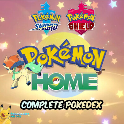 Pokemon Home Sword Shield   Living Pokedex Gen 8  GET SHINY KELDEO GIFT