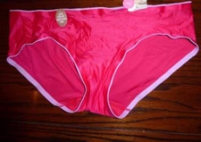 NWT MAIDENFORM ONE FAB FIT DECADENCE SMOOTH BIKINI PANTIES 40021 EDR RED XL / 8