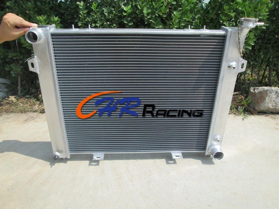 Radiador de aluminio para Jeep Grand Cherokee 1993-1998 5,2 L 5,9 L V8 1994 1995 1996 Foto 2 de 4