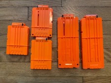 Lot of 5 - Nerf N-Strike Elite 6/12 Round Replacement Magazine Clip for Dart Gun