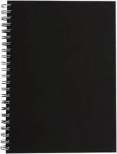 Wirobound Sketch Book Hardback 40 Sheet 130gsm White Cartridge Landscape Portait