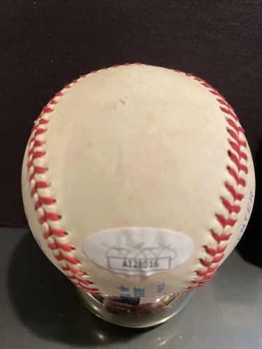 Enos Slaughter autographed MLBall personalized JSA certified - Picture 2 of 7