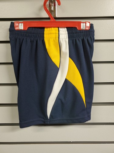 Teamwork Athletic Apparel Elastic Waist Basketball Shorts Navy/Wht/Gold Youth M - Afbeelding 6 van 6