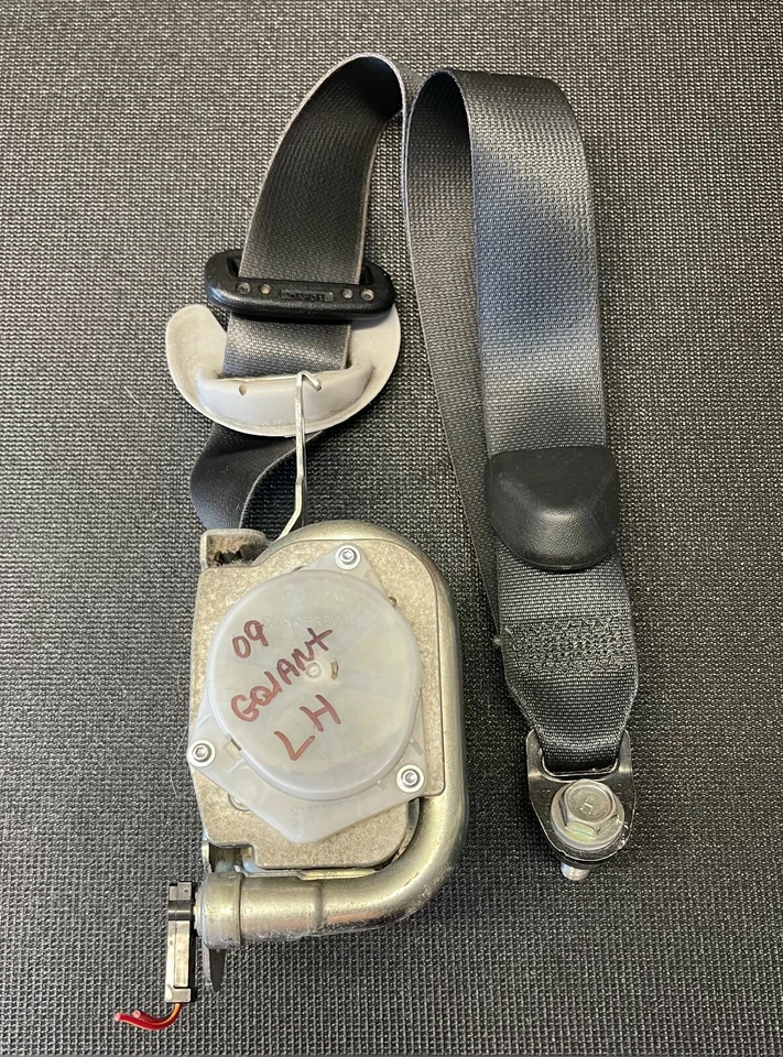 Cinturón de seguridad delantero izquierdo MITSUBISHI GALANT 2007 2008 2009 2010 2011 2012 OEM Foto 2 de 4