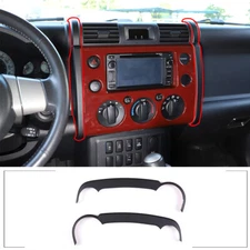 Matte Black Nagivation Screen Side Trim Accessories For Toyota FJ Cruiser 07-21