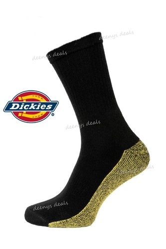 1-12 Pairs DICKIES Mens Industrial Crew Boot Work Socks Thick Heavy Duty6-11 lot - Picture 26 of 30