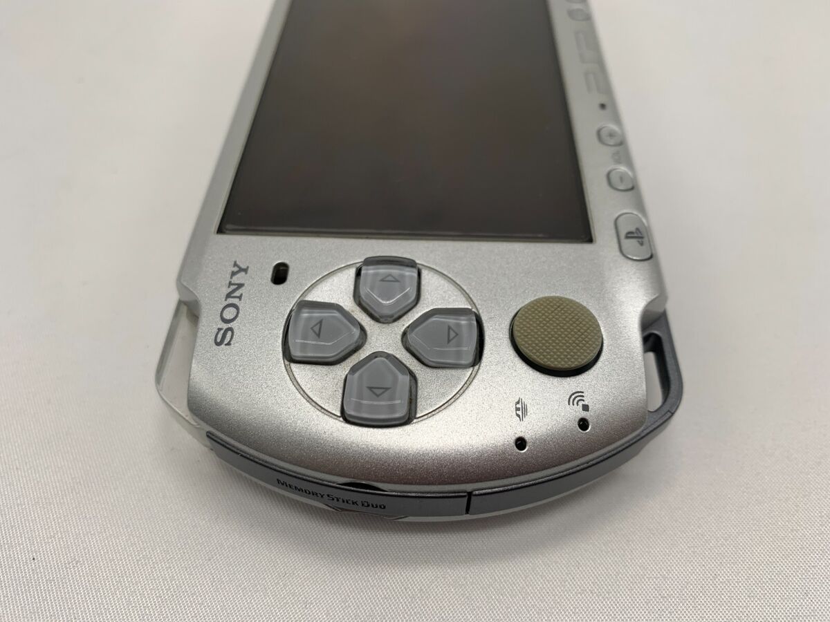 SONY PSP Playstation Portable Mystic Silver PSP-3000MS SONY PSP Playstation Portable Mystic Silver PSP-3000MS