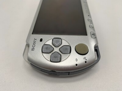 SONY PSP Playstation Portable Mystic Silver PSP-3000MS