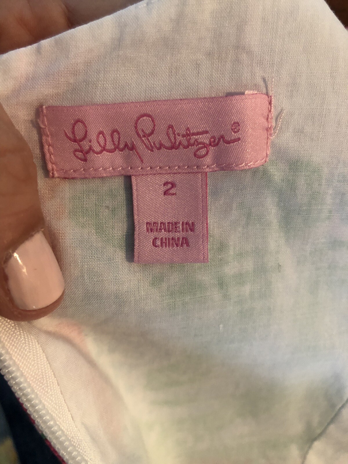 lilly pulitzer Delia Multi State Patch Dress Lace… - image 5
