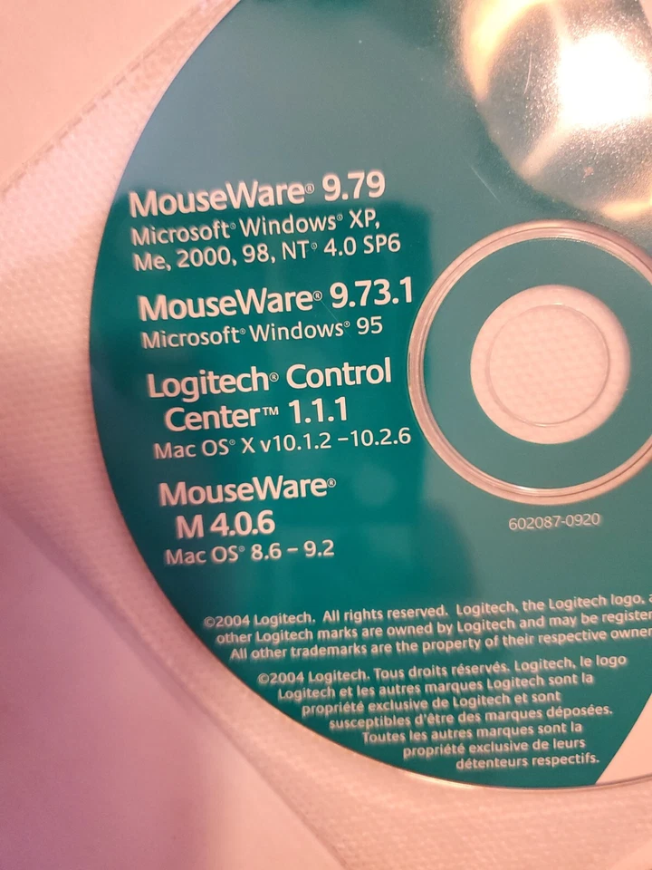 Logitech Software For MouseWare 9.79 4.0.6 9.73.1 Keyboard Control Center 1.1.1  - Image 2 of 4