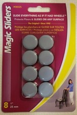 Magic Sliders Heavy Duty Round Furniture Sliders 08025 FREE SHIPPING