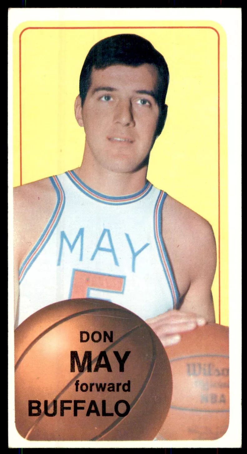 Don May trading card