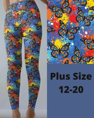 Butterfly Paint Splatter Puzzle Piece 
