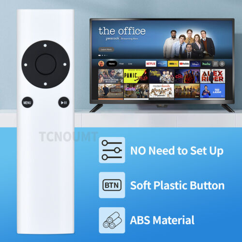 For Apple TV MM4T2AM/A Remote Control A1294 For Apple TV 1st 2nd 3rd Gen - Picture 3 of 7
